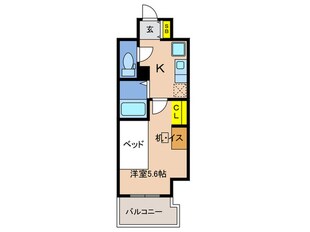 リビオセゾン神戸元町の物件間取画像